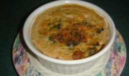 Sufle de spanac cu carne tocata