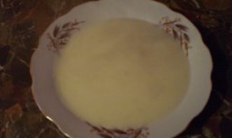 Supa-crema de cartofi cu lapte