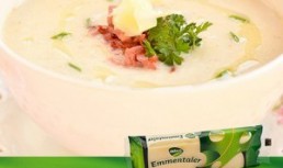 Supa crema de conopida cu emmentaler