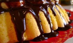 Tarta cu crema pasticcera si banane