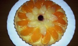 Tarta cu portocale si ananas