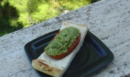 Tarta cu ricotta si rosii