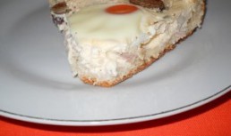 Tarta cu smantana si oua
