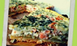 Tarta cu somon si andive
