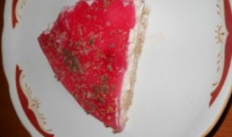 Tarta de biscuiti cu crema de branza