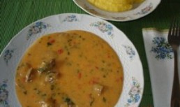 Tocanita cu carne de vitel