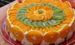 Tort cu gem si citrice