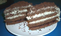 Tort de ciocolata si Nutella