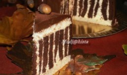 Tort zebra cu frisca