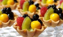 Turtite cu crema de fructe
