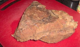 Cow beaf - pastrama din piept de vaca