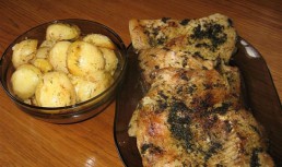 Crap cu marar pe cartofi noi