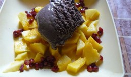 Crema sau ^inghetata de cacao cu gelatina
