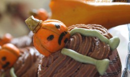 Cupcakes cu dovleac si ciocolata