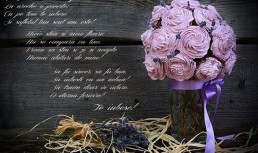 Cupcakes love bouquet