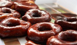 Donuts cu ciocolata