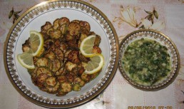 Dovlecei caliti cu mujdei de usturoi-specific tarilor arabe