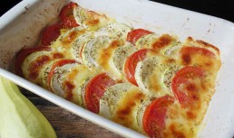 Dovlecel cu rosii si mozzarella
