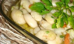 Fasole boabe in stil toscan