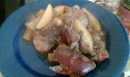 Ficatei cu cartofi la cuptor