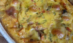 Ficatei cu ciuperci gratinati cu cascaval afumat