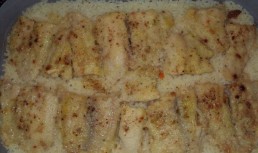 File pangasius cu orez la cuptor - reteta proprie