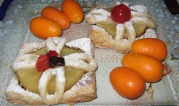 Flori de foietaj cu mere
