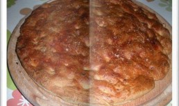 Focaccia cu prosciutto