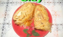 Foietaj cu bacon , branza si ciuperci