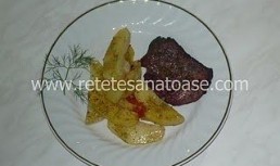 Friptura de vita marinata la gratar
