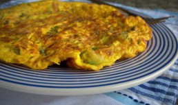 Fritatta cu iaurt si dovlecei