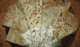 Fructe de mare in clatite cu tarhon