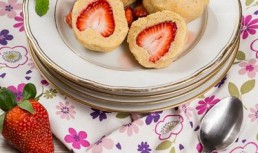 Galuste de malai cu capsuni