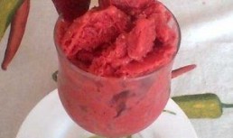 Granita de capsuni