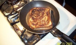 Grilled cheese sandwich