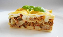 Lasagna cu vita si ciuperci
