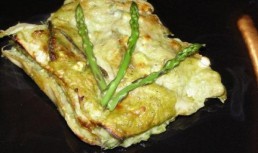 Lasagne cu sparanghel