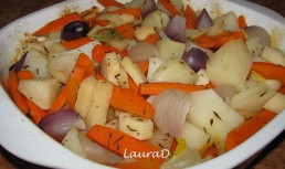 Legume aromate la cuptor