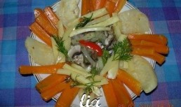 Legume fierte la aburi