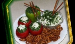 Legume Proaspete Umplute Cu Pateu De Brinza