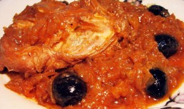 M^ancare rece de iepure cu masline