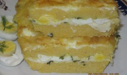Mamaliguta cu branza de burduf si oua