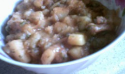 Mancare de cartofi cu kazier