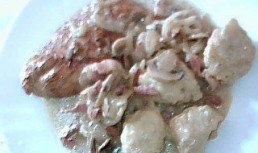 Mancare de ciuperci cu galuste de faina