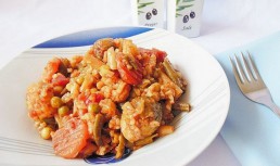 Mancare de legume la cuptor cu orez