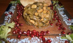 Mancare scazuta de bob verde -"Foul akhdar bi zeit"( de post)