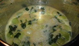 Mancarica de praz cu telina