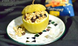 Mar copt cu cus-cus si coacaze