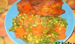 Marinata de peste cu legume sote