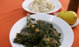 Mincare de spanac cu carne de miel(specific arab)